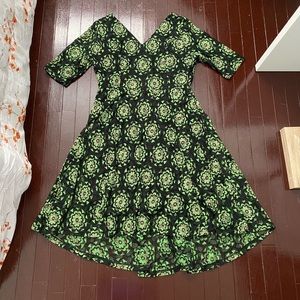 CHRISTLIE brand floral pattern dress